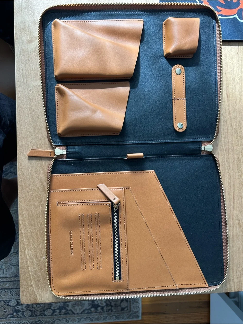 Mark & Graham Leather Tech Folio